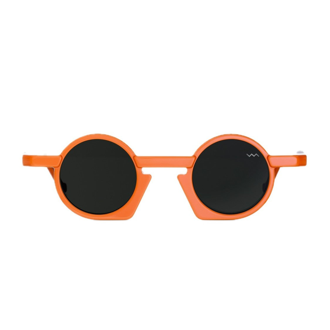 Vava Orange Bl0043 Black Label Bio-Acetate Round Sunglasses