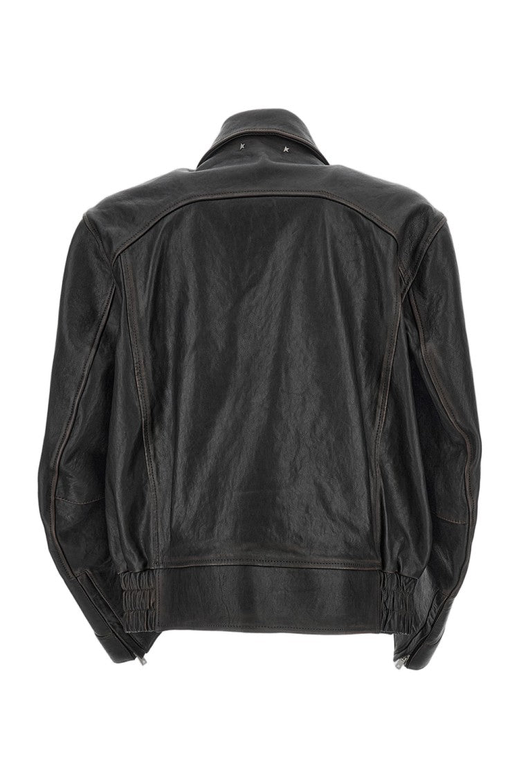 Golden Goose Bomber Jacket Nappa Leather