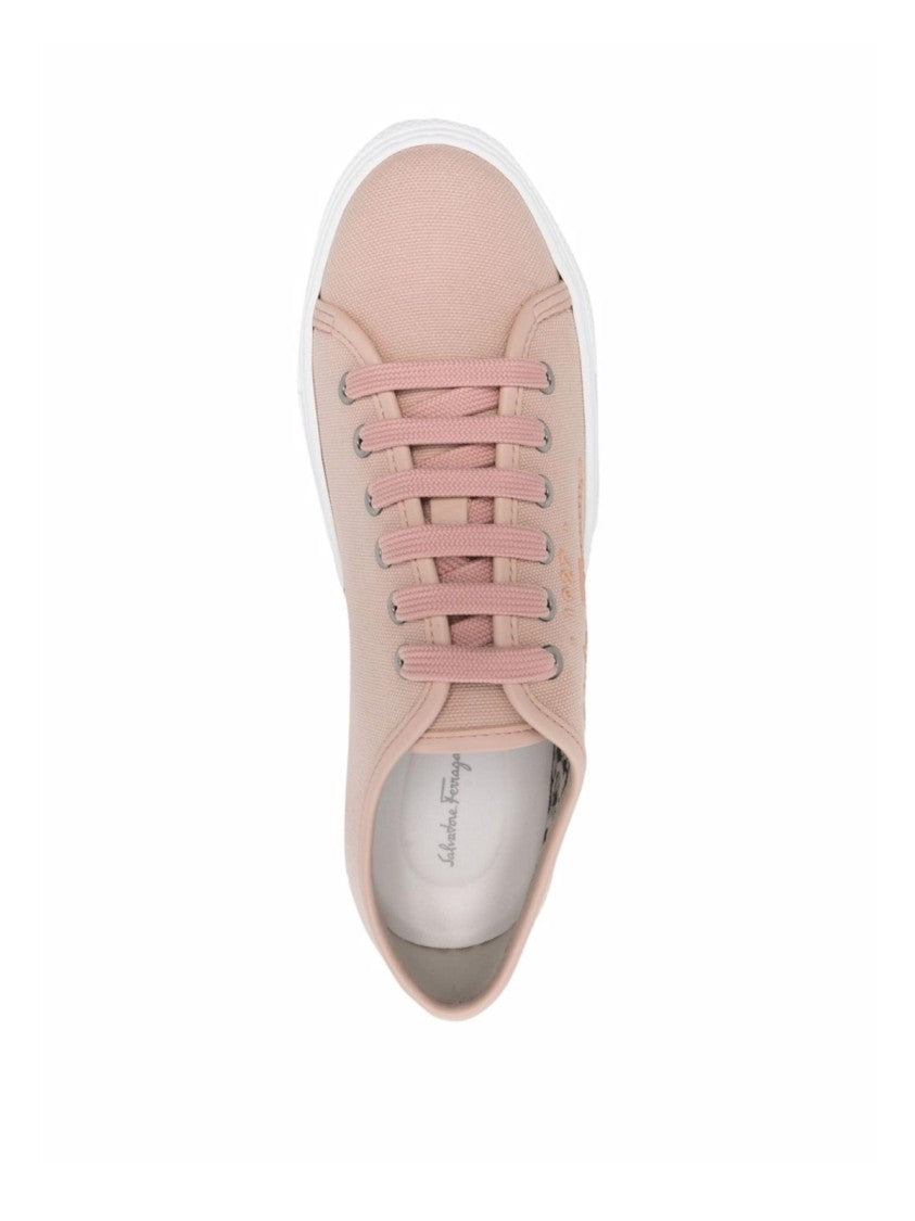 Ferragamo Mediterr Eco Logo Sneakers