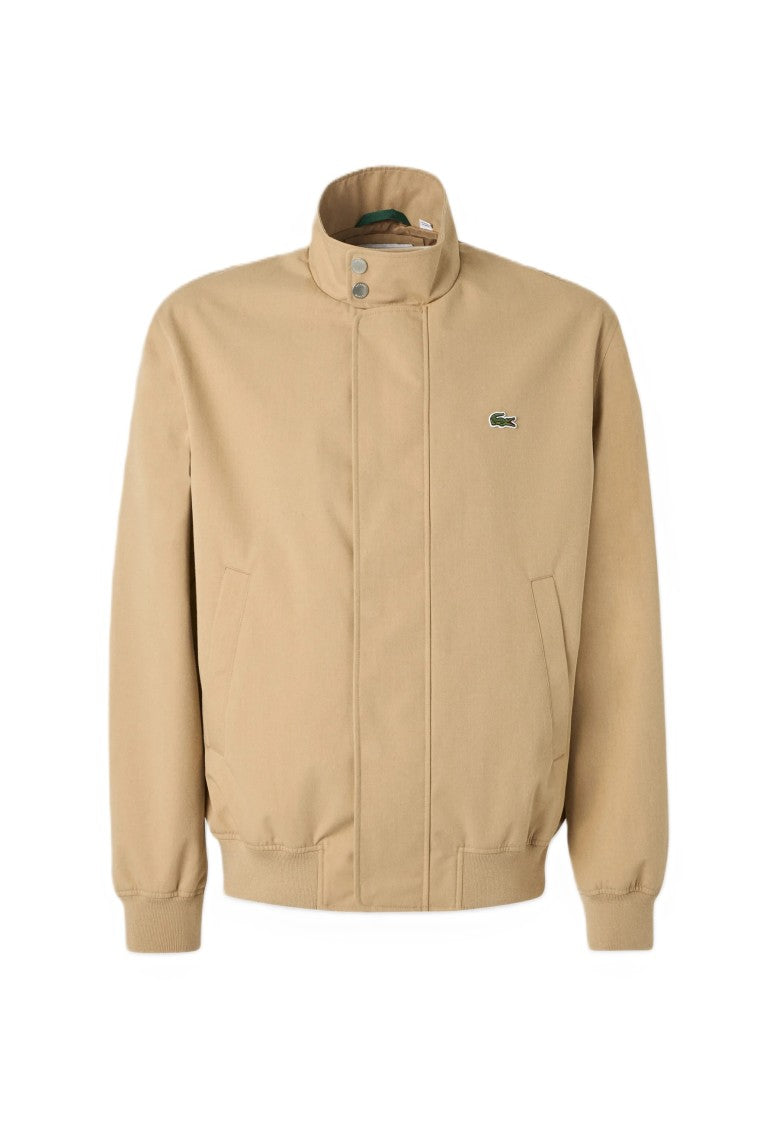 Lacoste Beige Harrington Twill Waterproof Jacket