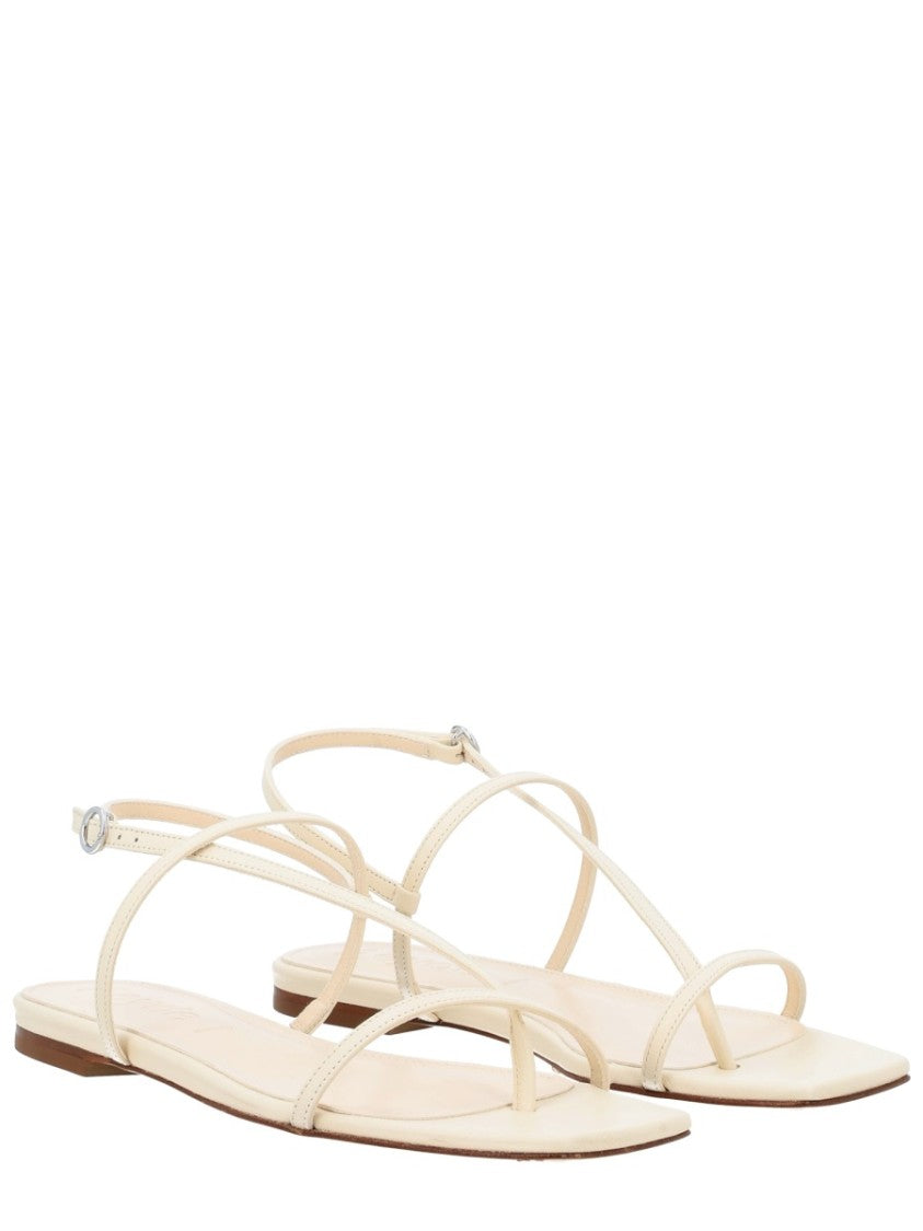 Aeydē Thong Sandal With Adjustable Ankle Strap And Minimalist Design