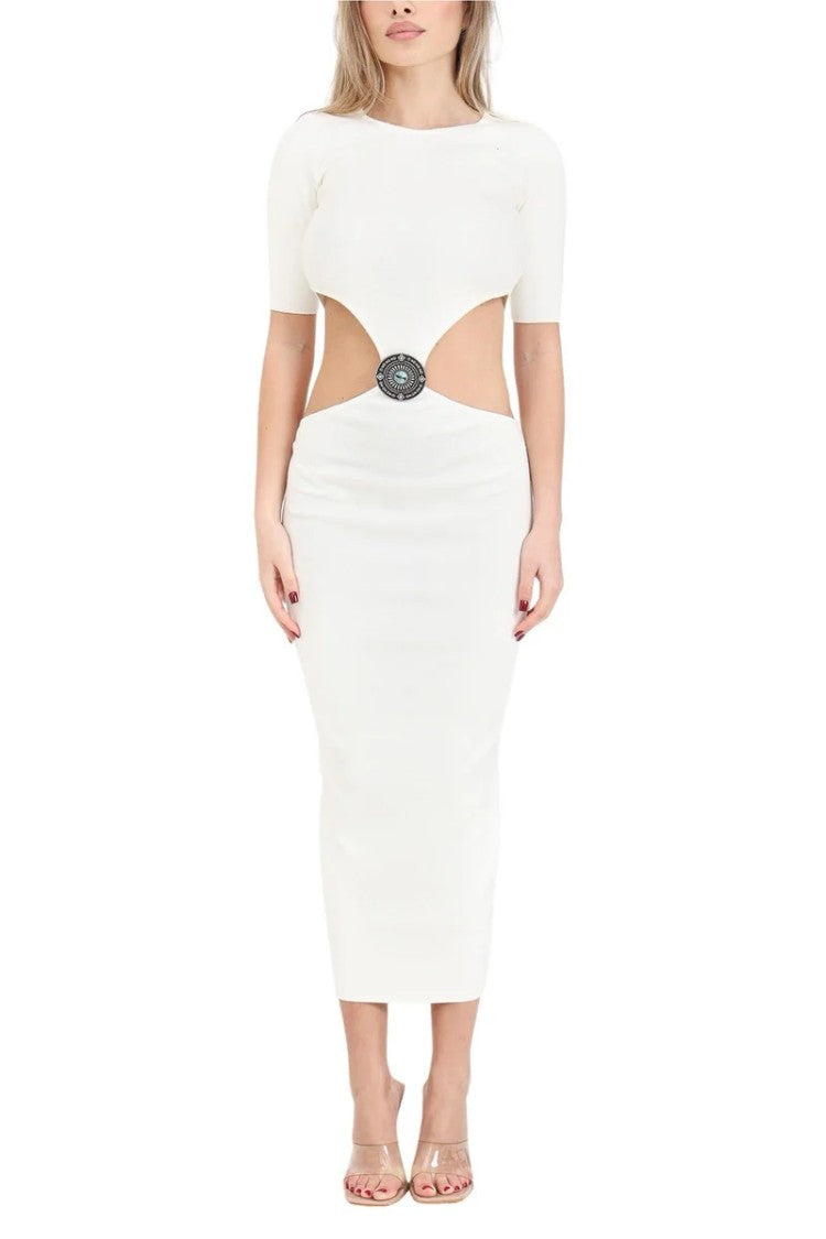 Akep Women's Dress - White