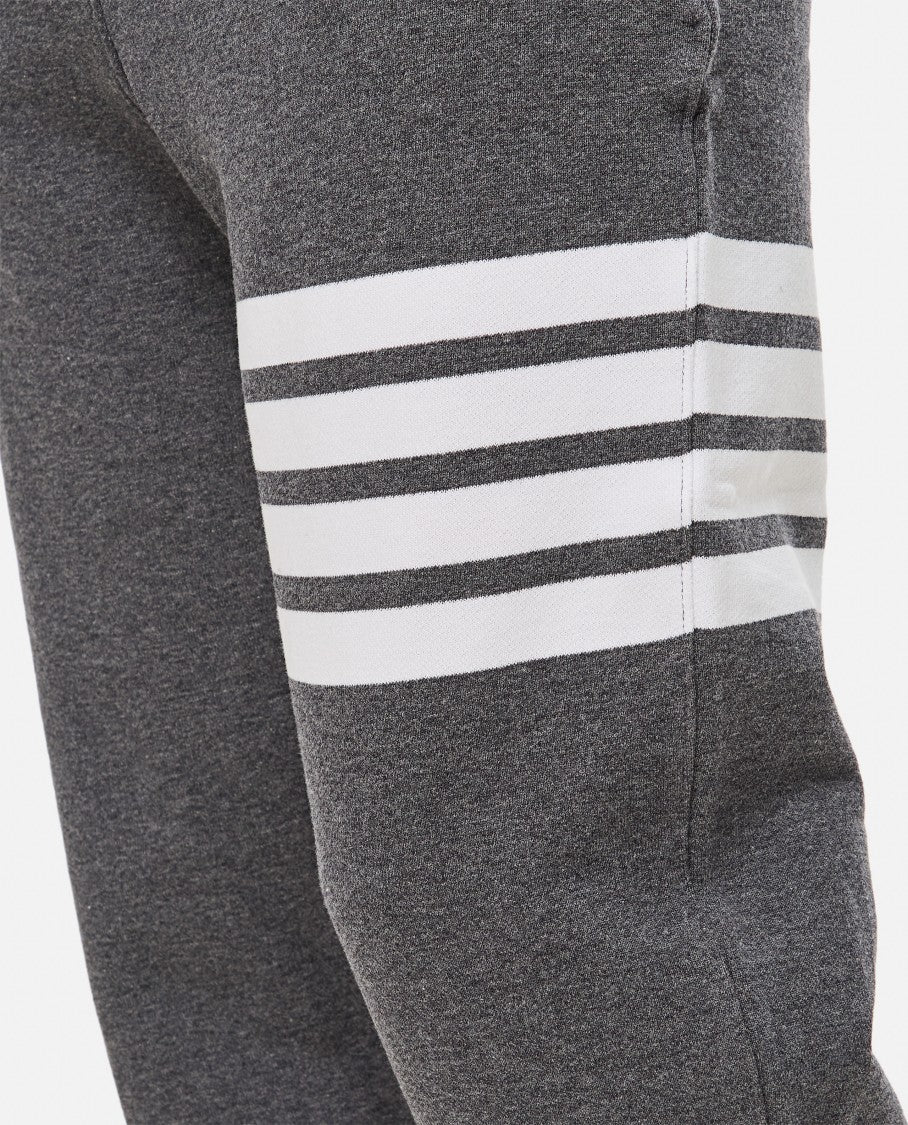 Thom Browne Classic Sweatpant In Classic Loopback W/ Engineered 4 Bar