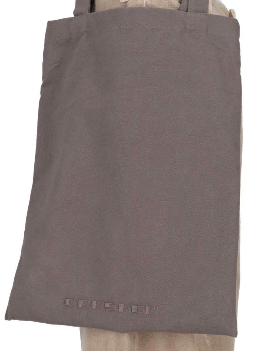 Drkshdw By Rick Owens Straight-Leg Beige Jeans With Minimalist Design