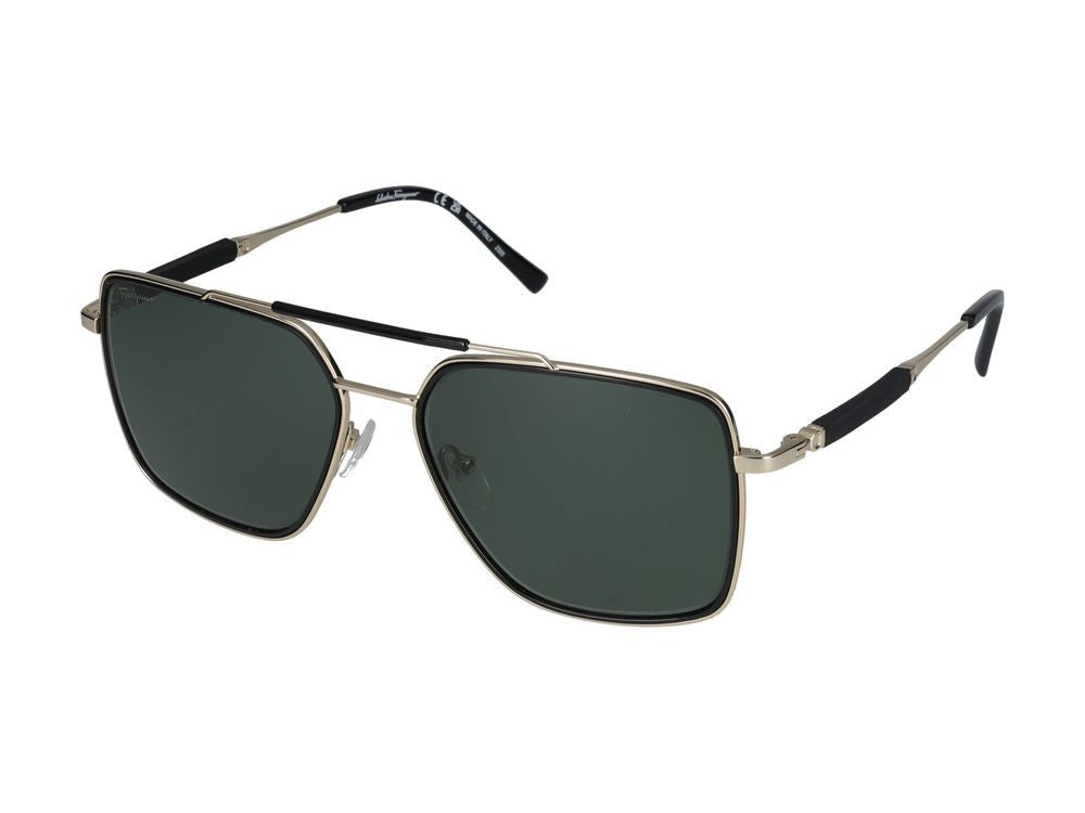 Salvatore Ferragamo Sunglasses Sf298s 703 Gold/Black 59/17/145