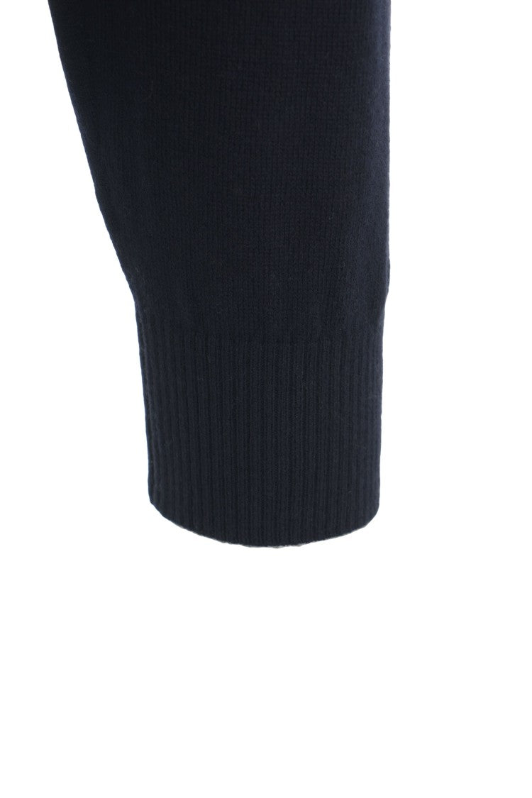 Kangra Refined Knit Turtleneck Sweater With High Collar