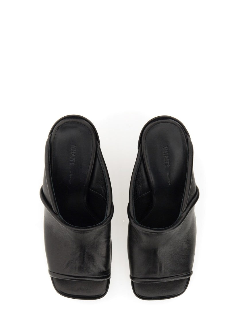 Khaite The Stagg 105Mm Sandals Mules