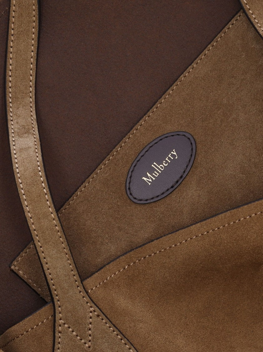 Mulberry "Tree" Tote Bag, In Brown Suede