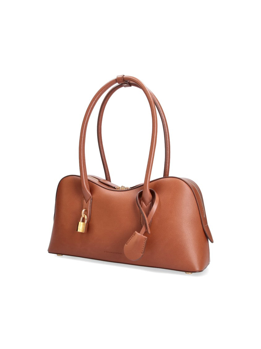Stella Mccartney Brown Stella Ryder Vegan Leather Bag