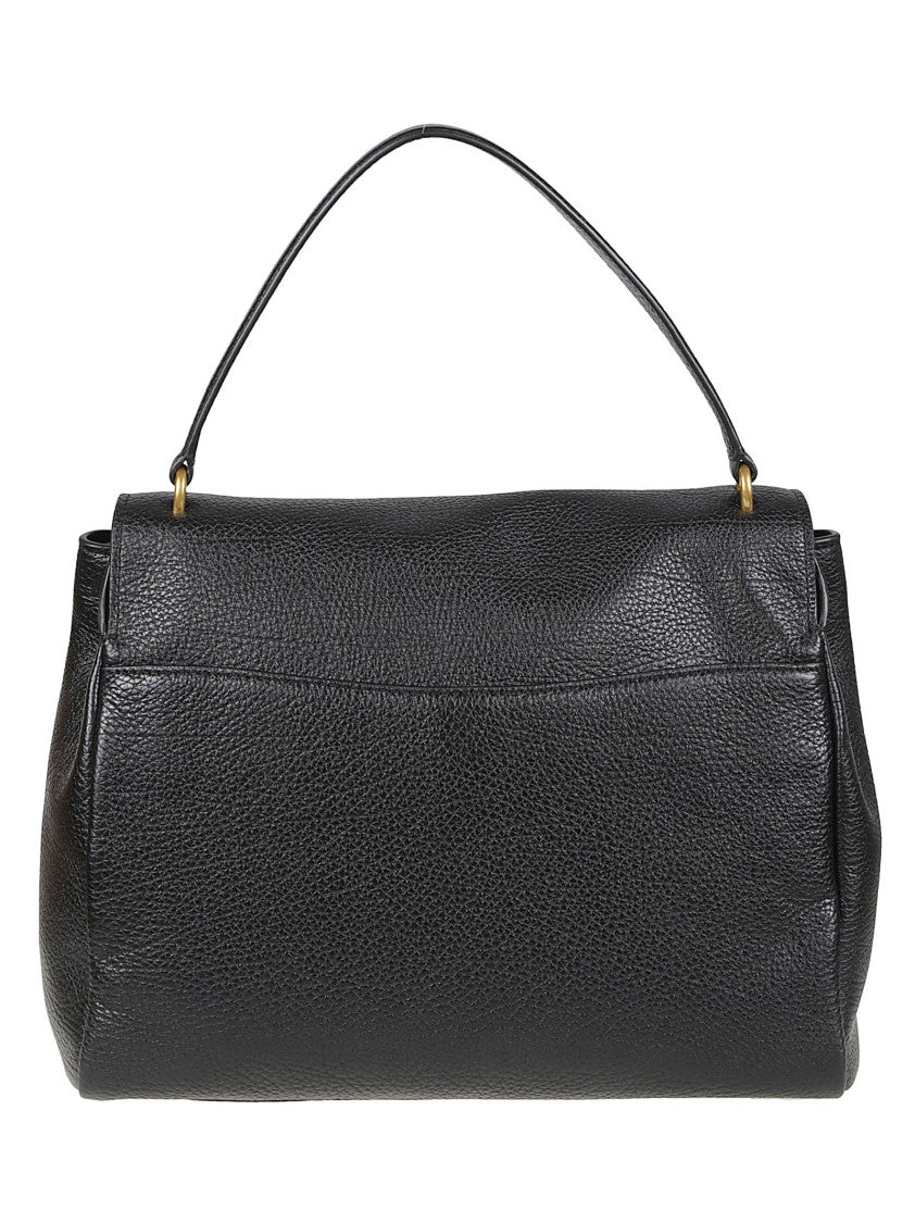Michael Kors Large Hamilton Moderne Leather Flap Satchel