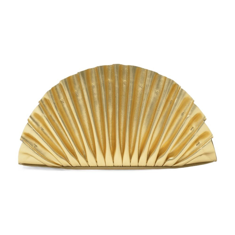 Cult Gaia Nala Mini Clutch With Pleated Detailing
