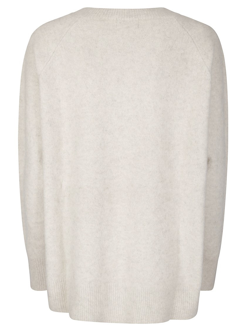 P.A.R.O.S.H. Relaxed-Fit Sweater With Wide Round Collar
