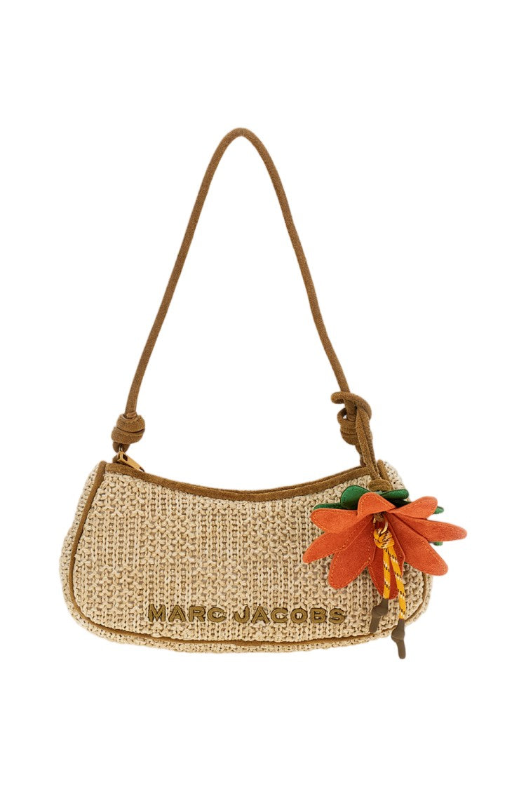 Marc Jacobs Beige Raffia Shoulder Bag