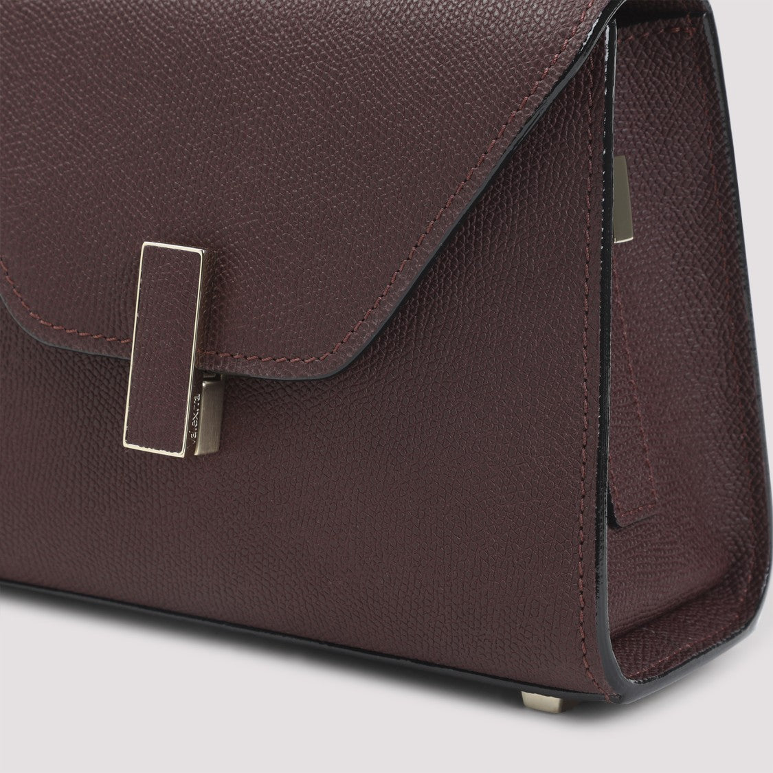 Valextra Amaranto Mine Iside Crossbody Micro Bag