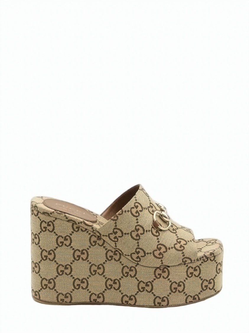 Gucci Open-Toe Platform Sandals