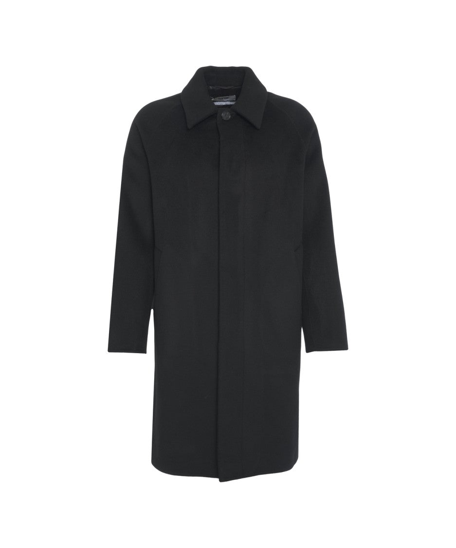 Grifoni Refined Long Wool Blend Coat