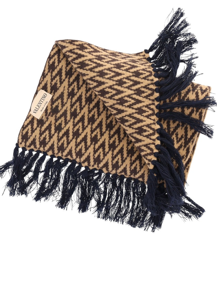 Valentino Wool Knitted Scarf
