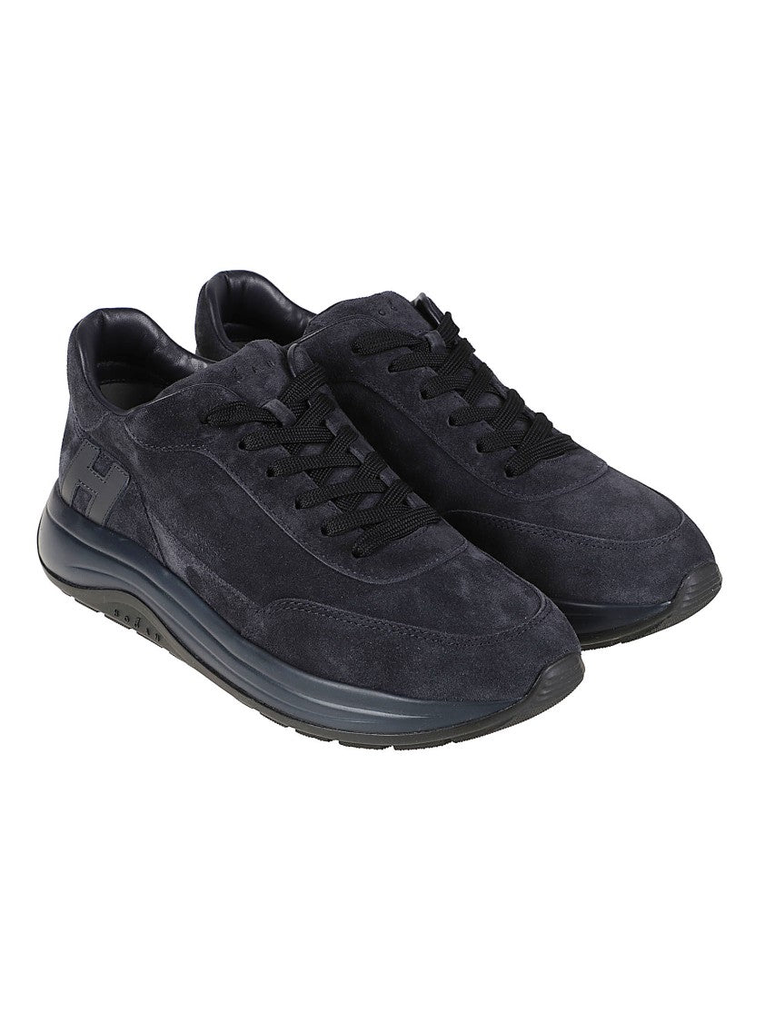 Hogan H719 Low-Profile Calf Leather Sneakers