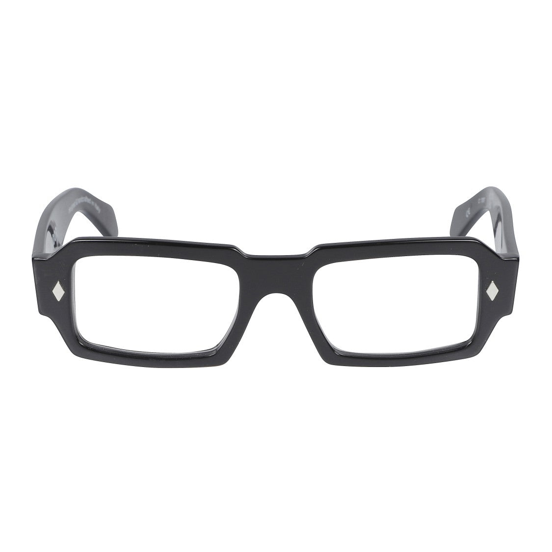 Kador Rock Star Bold Rectangular Frame Sunglasses With Diamond Accents