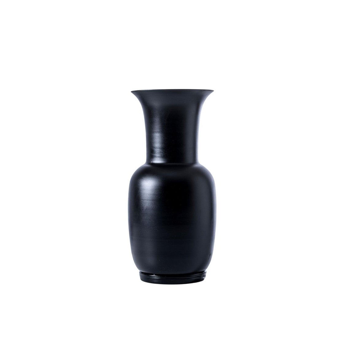 Venini Large Sandblasted Opalino Glass Vase