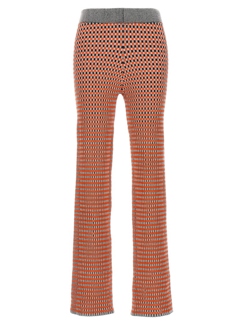 Paco Rabanne Patterned Jacquard Blend Pants