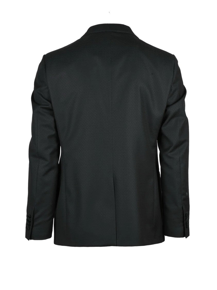 Luigi Bianchi Tone-On-Tone Wool Luigi Bianchi Jacket