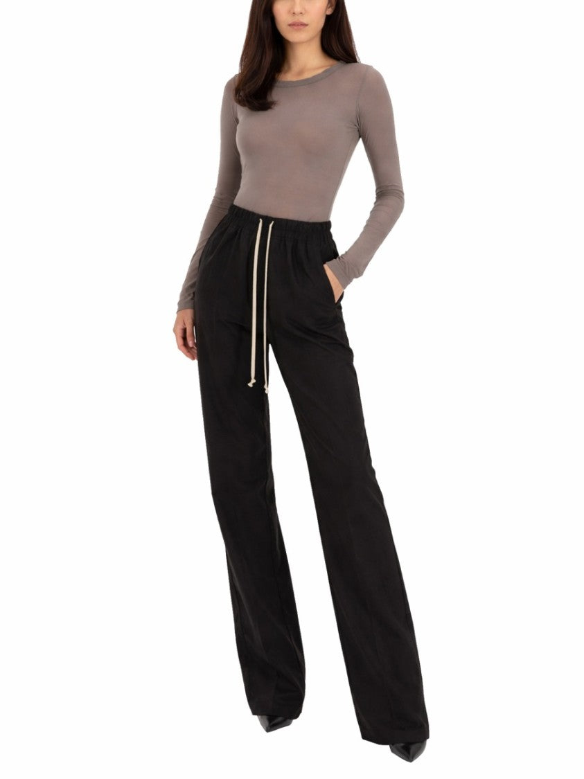 Rick Owens Fitted Cotton Center Seam T-Shirt