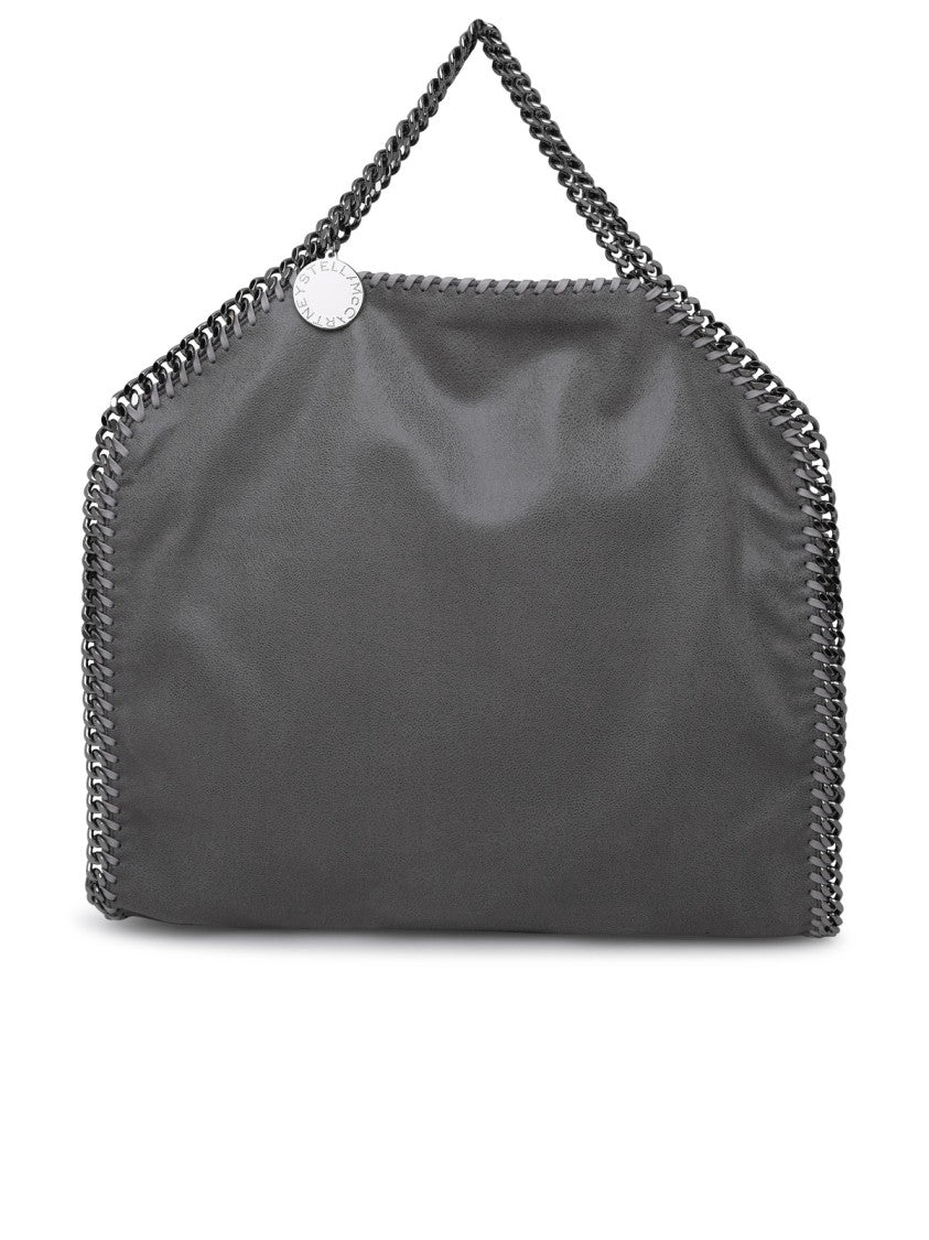 Stella Mccartney Grey Polyester 3 Chain Falabella Bag