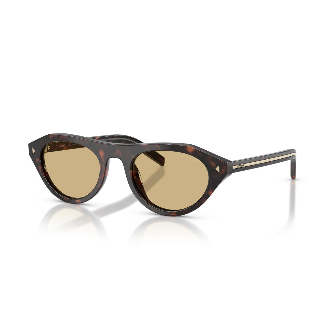 Prada Angular Tortoiseshell Sunglasses