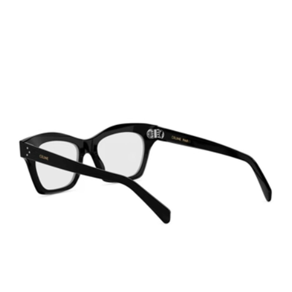 Celine Black Three Dots Acetate Cat-Eye Sunglasses