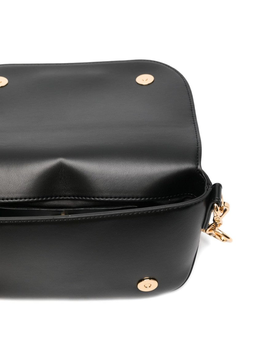 Love Moschino Shoulder Bag With Flap Closure And Gold-Tone Accents
