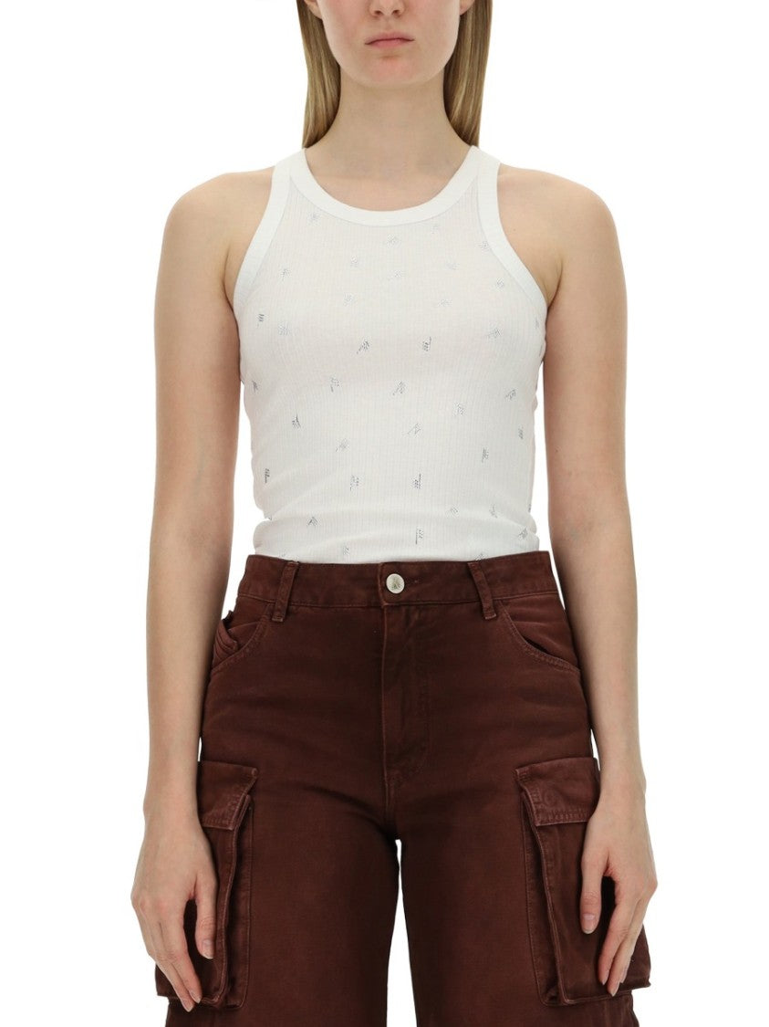 The Attico Tops With Logo