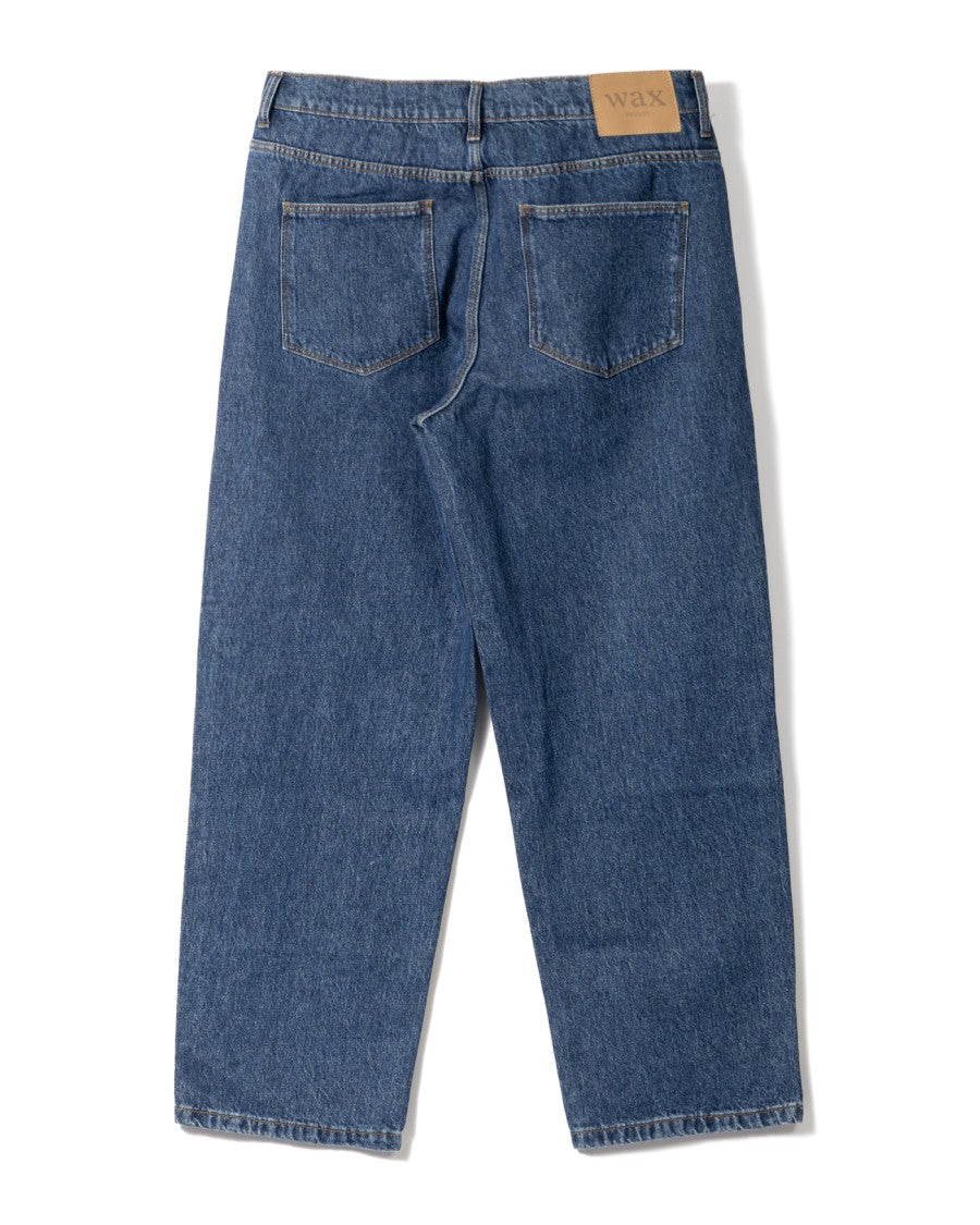 Wax London Vintage Denim Jeans With Relaxed Silhouette