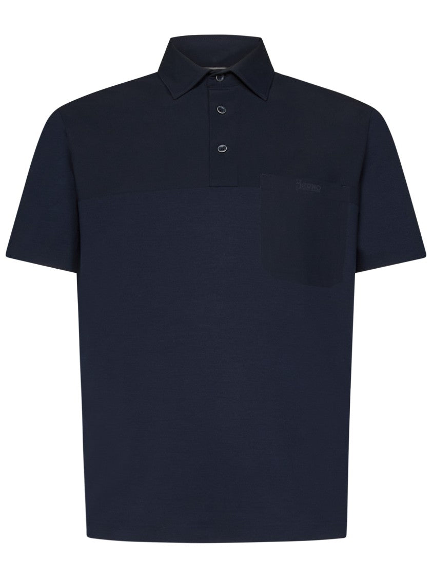 Herno Short-Sleeved Polo Shirt