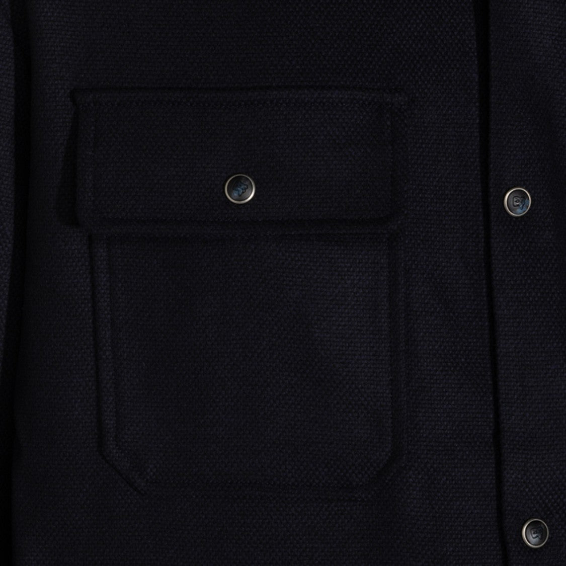 Marco Pescarolo Classic Structured Collar Jacket With Flap Pockets