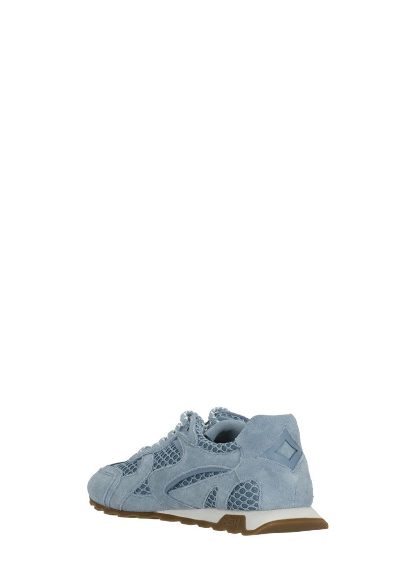 Ash Blue Kasar Net Mesh Sneakers