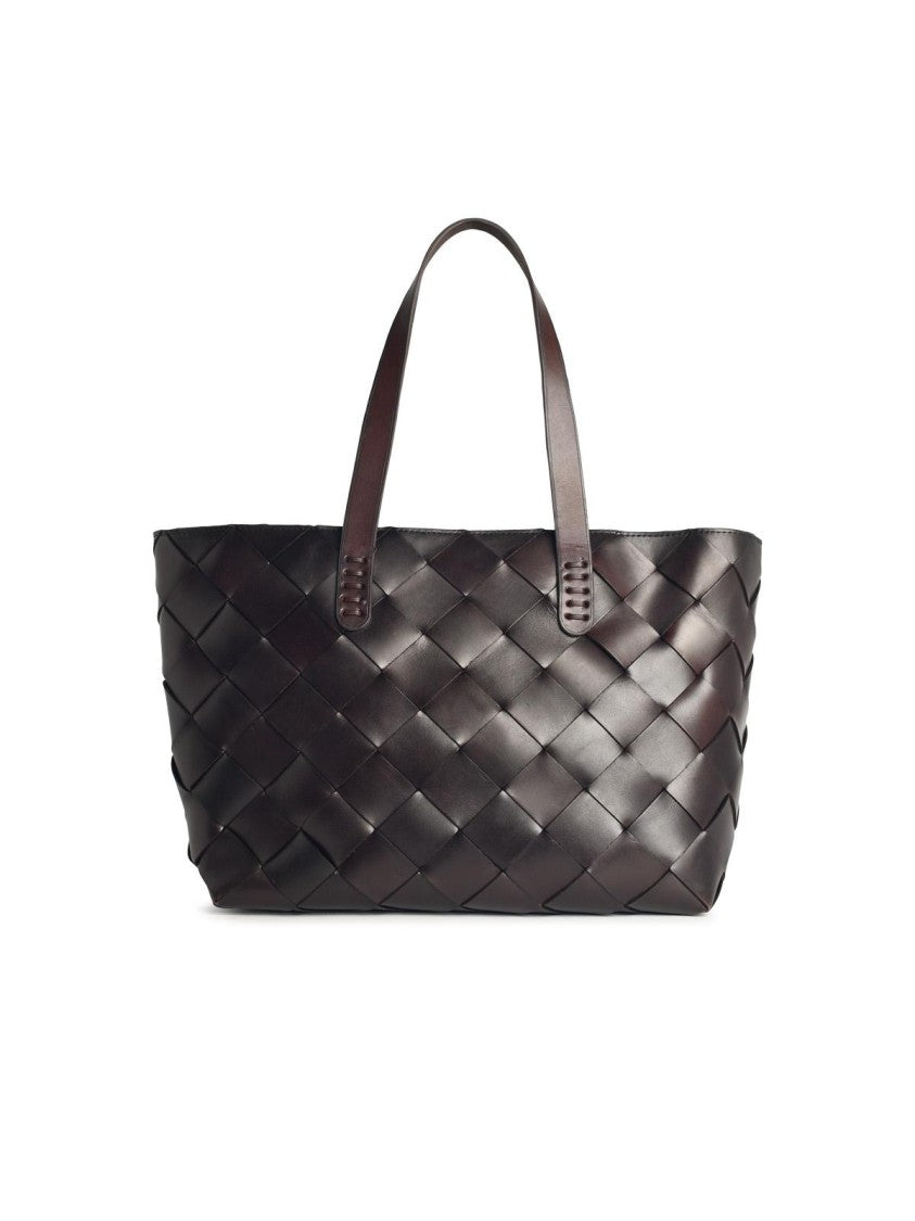 Dragon Diffusion 'Crossover' Dark Brown Leather Bag