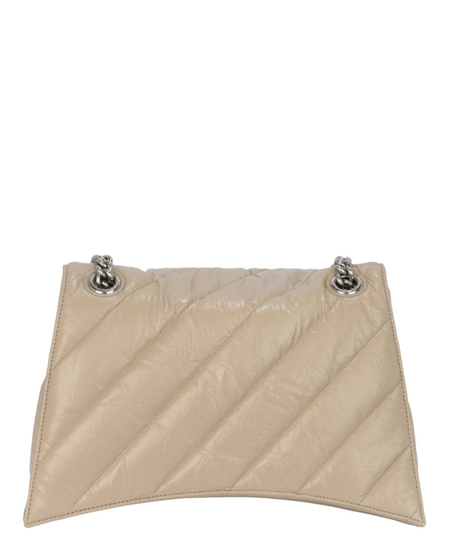 Balenciaga Crush Quilted Chain Shoulder Bag