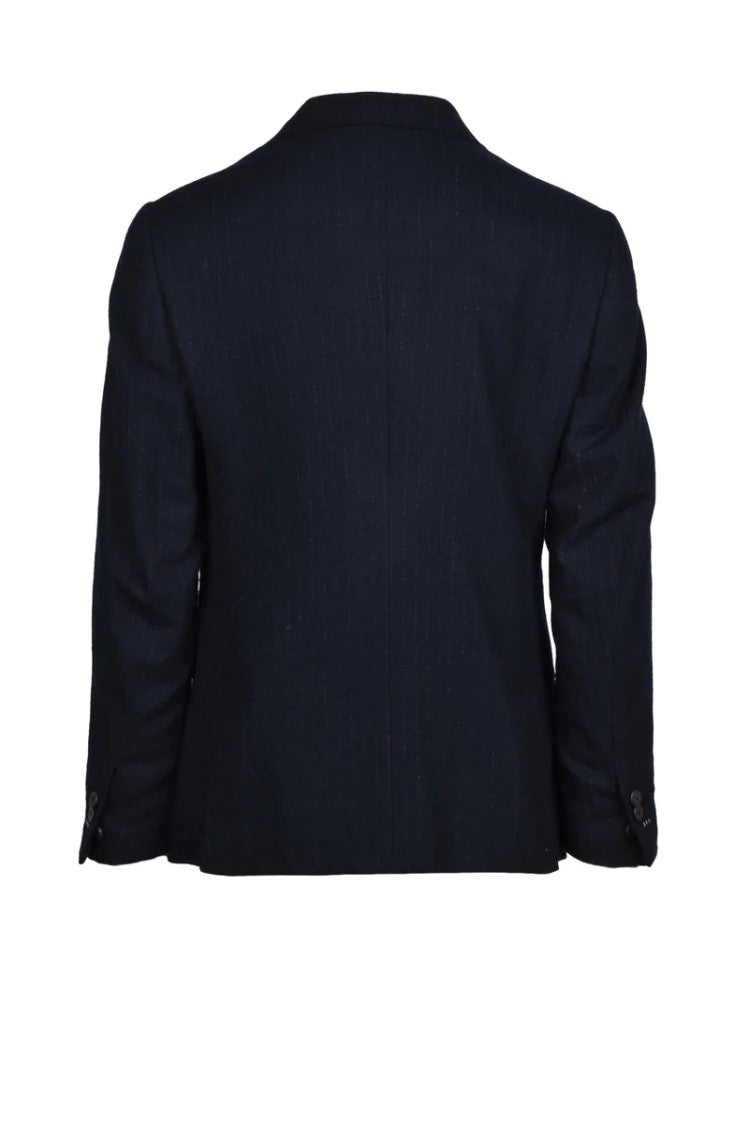 Maurizio Miri Navy Blue Tailored Suit