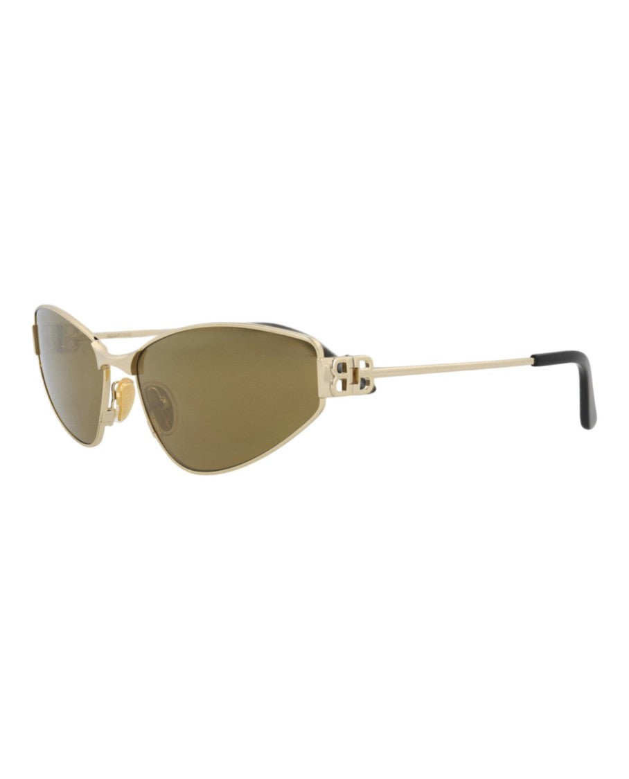 Balenciaga Cat Eye-Frame Metal Sunglasses