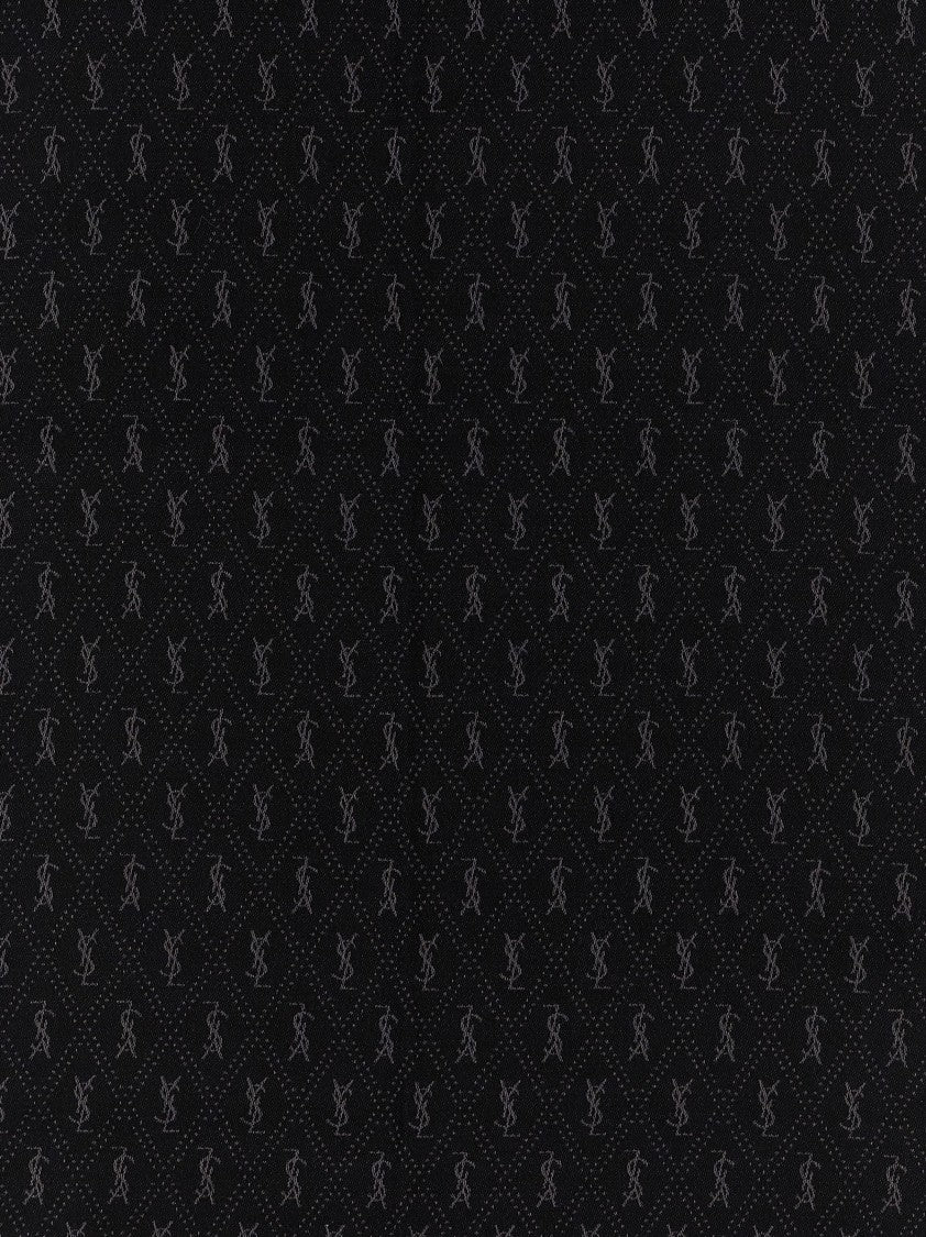 Saint Laurent Ysl Monogram Scarf