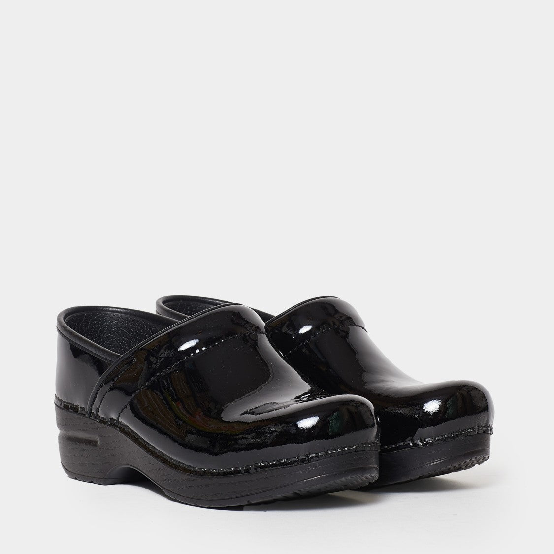 Dansko Classic Black Patent Leather Clog