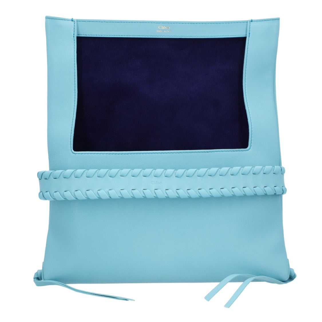 Chloé Mony Clutch Bag Blue