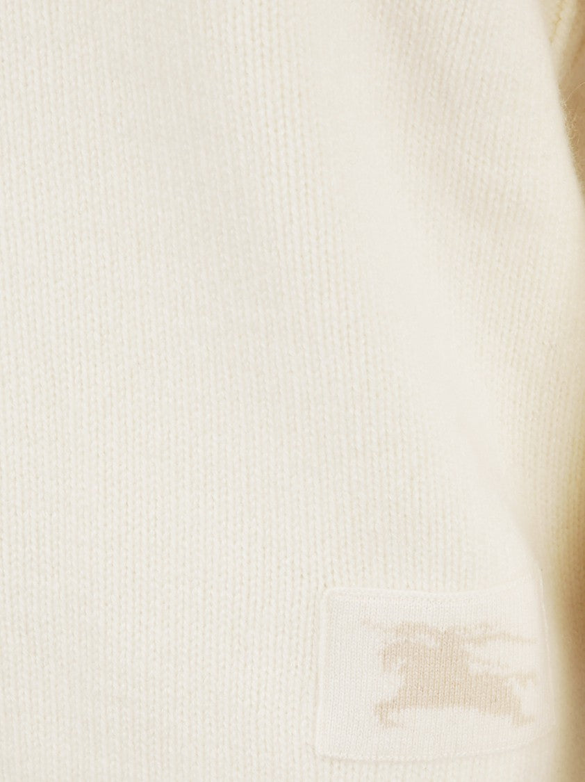 Burberry Crew-Neck Cashmere Sweater