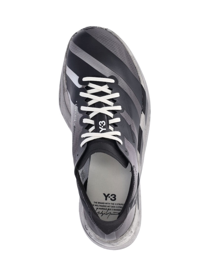 Y-3 Black Adios Pro 4 Technical Fabric Sneakers
