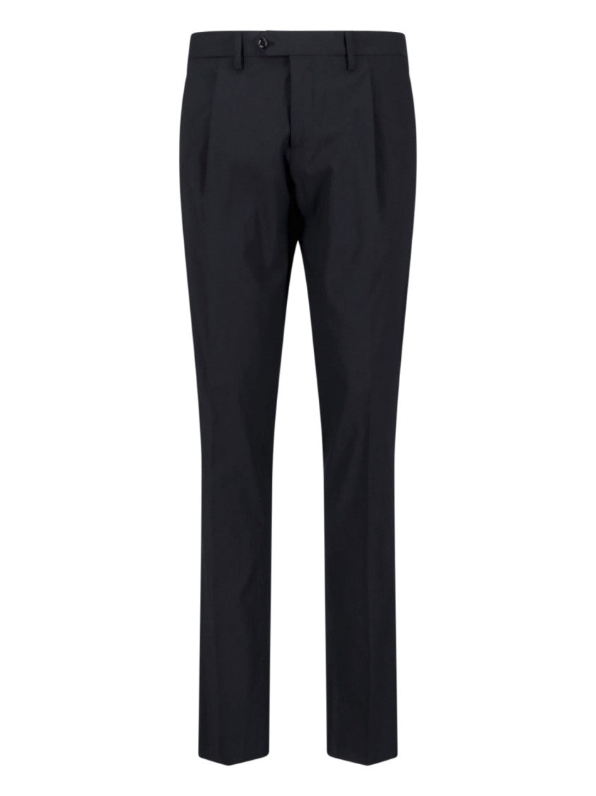 Lardini Single-Breasted Suit Black