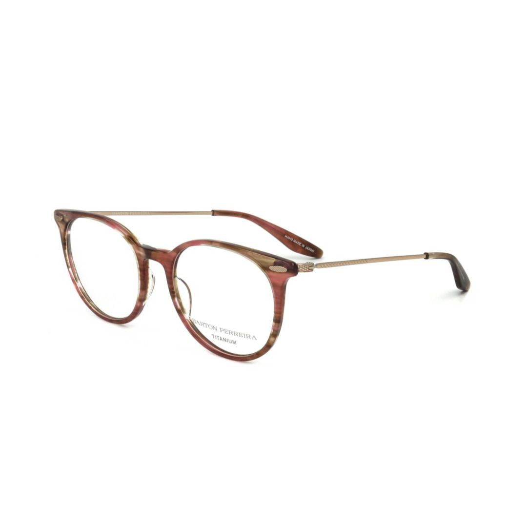 Barton Perreira Bp5055 512Ew Translucent Marbled Round Eyeglasses