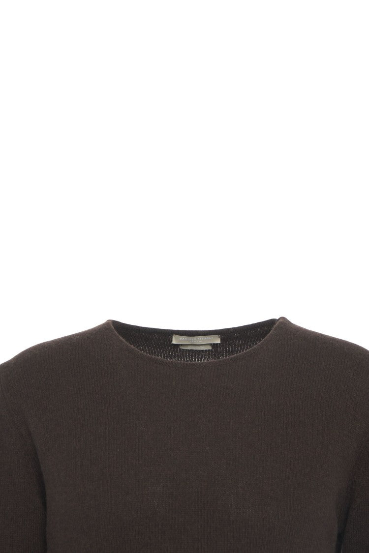 Daniele Fiesoli Cashmere Sweater With Classic Crew Neck