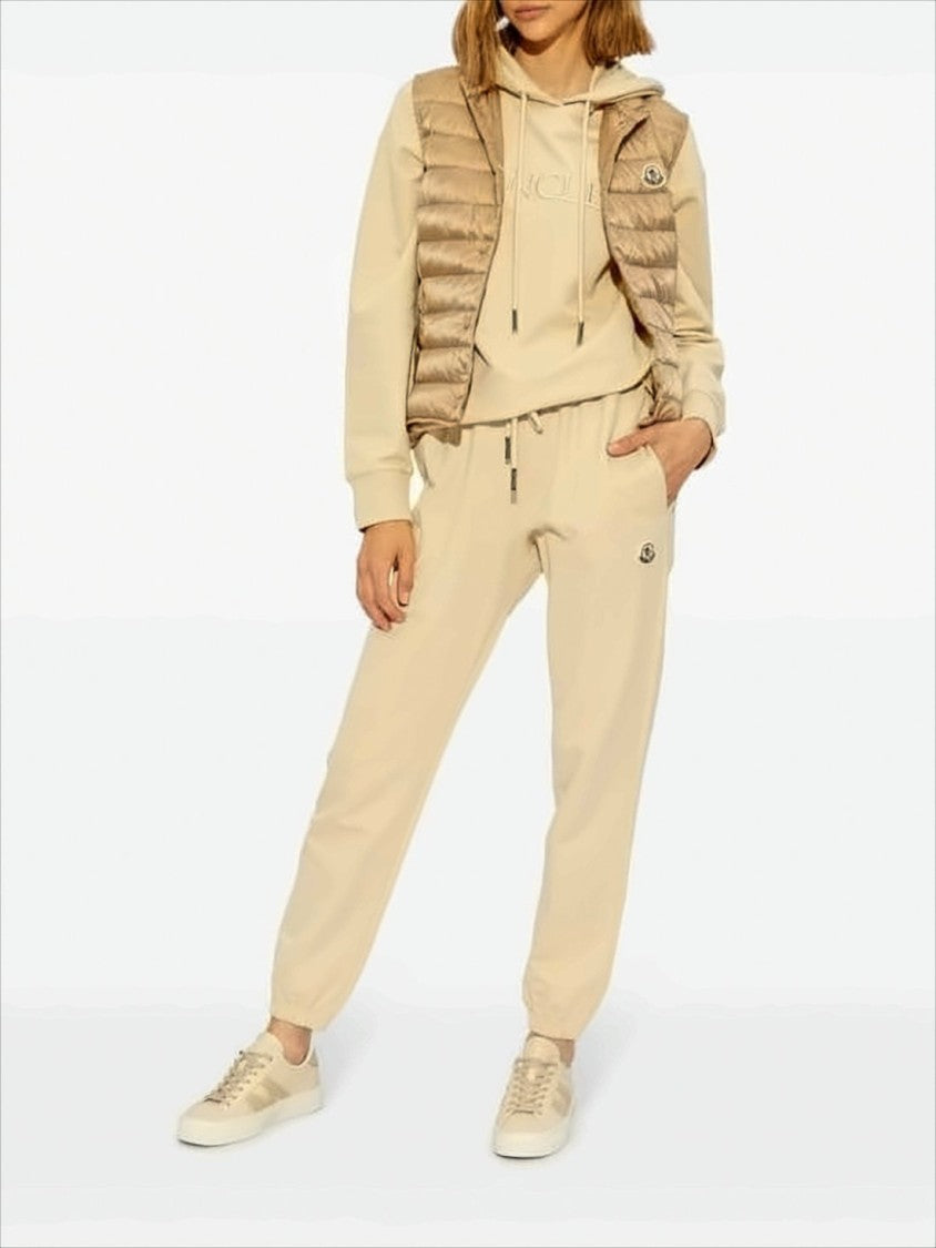 Moncler Quilted Vest With High Collar