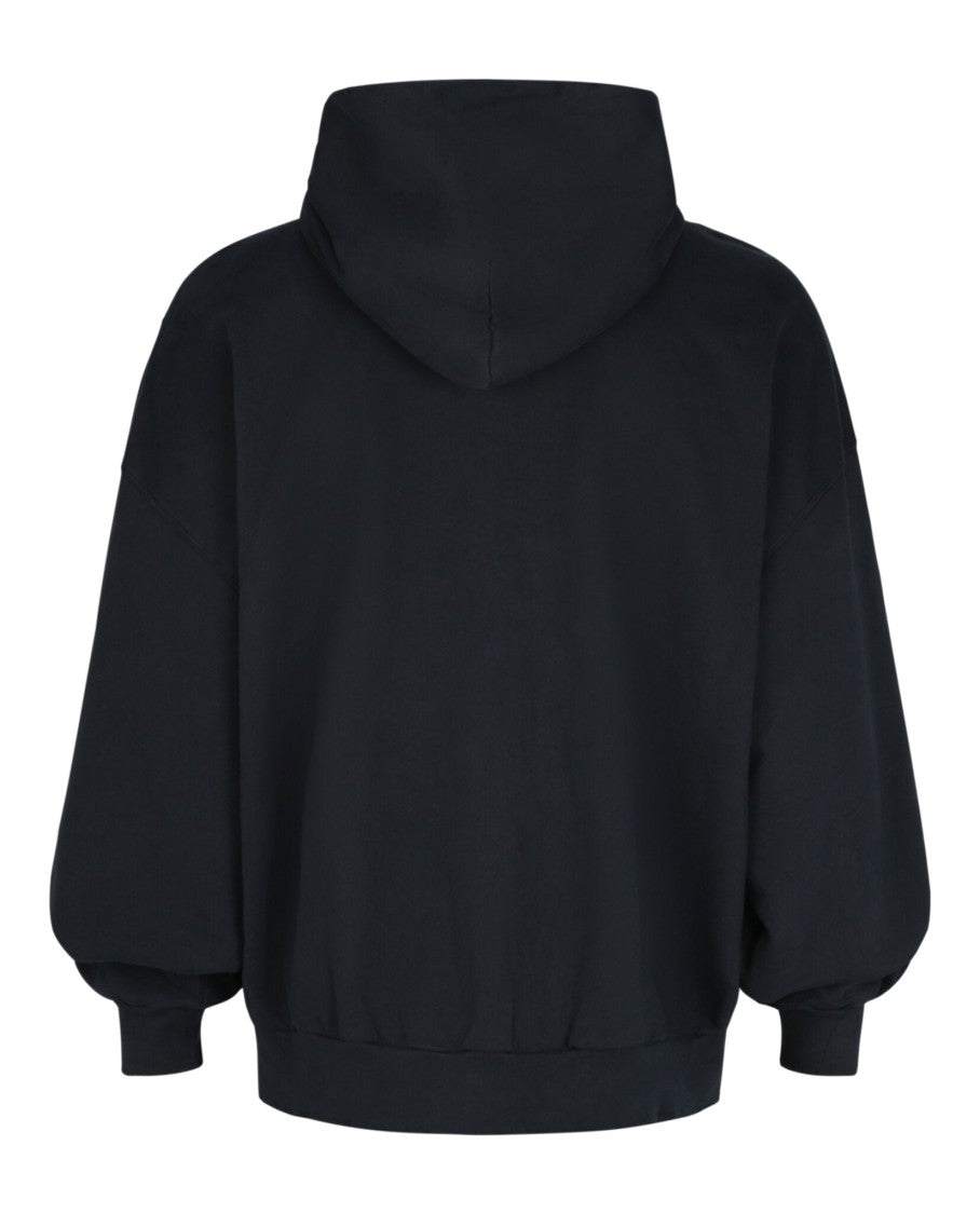 Balenciaga Saint-Germain Distressed Zip-Up Hoodie